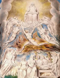 Satan devant le trône de Dieu